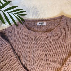 Plush Blush Pink Oversized Sweater